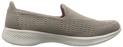 Skechers Performance Women's Go Walk 4 Pursuit Walking Shoe, Taupe - 5.5 B(M) US