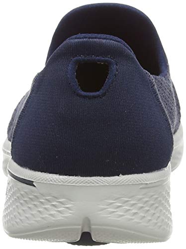Skechers Performance Women's Go Walk 4 Pursuit Walking Shoe, Navy/Gray - 5 B(M) US