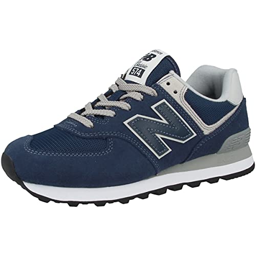 New Balance Women's Low-Top Sneaker, Navy Blue 01, 10.5 US