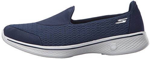 Skechers Performance Women's Go Walk 4 Pursuit Walking Shoe, Navy/Gray - 5 B(M) US