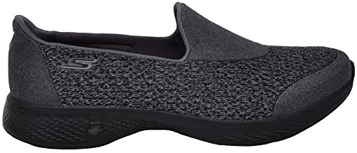 Skechers Performance Women's Go Walk 4 Pursuit Black/Charcoal Walking Shoe 7 M US