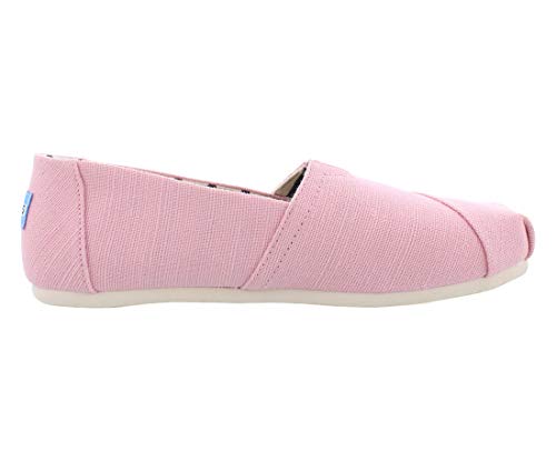 TOMS mens Classics fashion sneakers, Powder Pink Heritage Canvas, 8 US