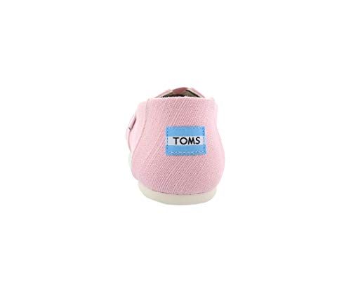 TOMS mens Classics fashion sneakers, Powder Pink Heritage Canvas, 8 US