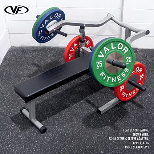 Valor Fitness BF-47 Adjustable Flat/Incline Bench Press with Independent Converging Arms and Ab Crunch Feature