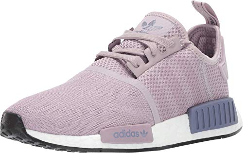adidas Originals Women's NMD_R1 Running Shoe, Soft Vision/Soft Vision/raw Indigo, 11