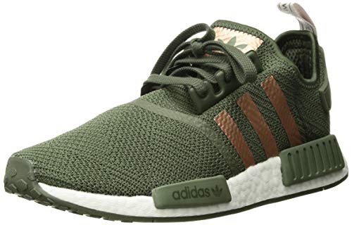 adidas Originals Women's NMD_R1, Base Green/Supplier Colour/Ice Purple, 5.5
