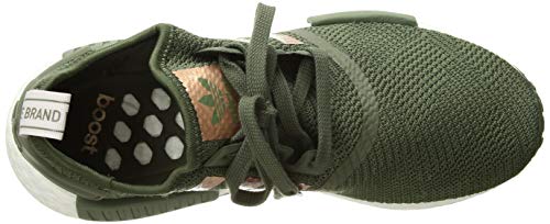adidas Originals Women's NMD_R1, Base Green/Supplier Colour/Ice Purple, 5.5