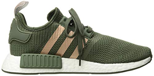 adidas Originals Women's NMD_R1, Base Green/Supplier Colour/Ice Purple, 5.5