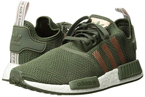 adidas Originals Women's NMD_R1, Base Green/Supplier Colour/Ice Purple, 5.5