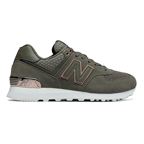 New Balance Women's 574 V2 All Day Sneaker, Military Foliag, 5.5 B US