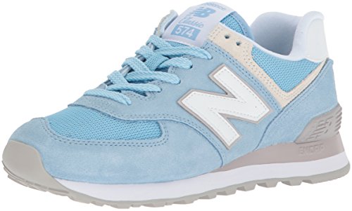 New Balance Women's 574 V2 Essentials Sneaker, Clear Sky/Overcast, 5.5