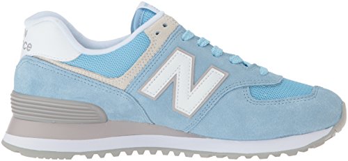 New Balance Women's 574 V2 Essentials Sneaker, Clear Sky/Overcast, 5.5