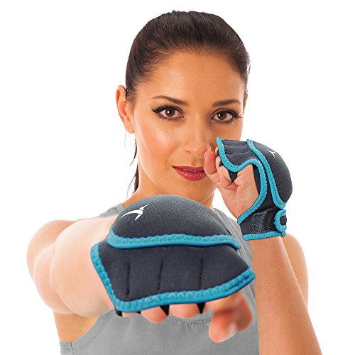 Empower Women's Kickboxing Gloves, 2 Lb Teal