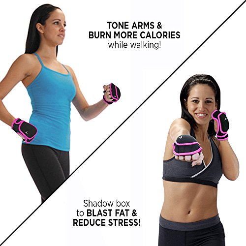 Empower Weighted Gloves, Kickboxing, MMA, 2 Lbs