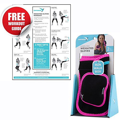 Empower Weighted Gloves, Kickboxing, MMA, 2 Lbs