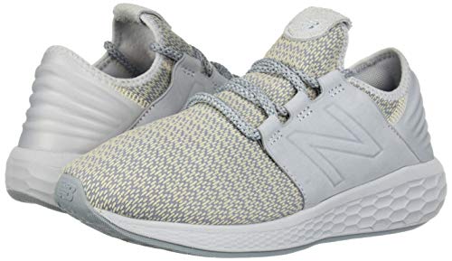 New Balance Women's Fresh Foam Cruz V2 Sneaker, Light Cyclone/Vanilla, 9 D US