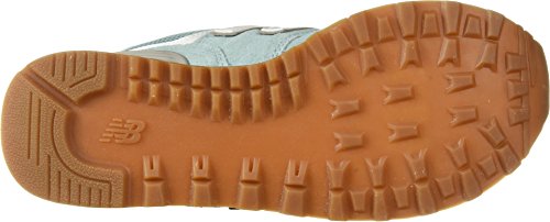 New Balance Women's 574 V2 Essentials Sneaker, Storm Blue/White, 5 W US