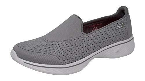 Skechers Performance Women's Go Walk 4 Pursuit Grey Walking Shoe 9 M US