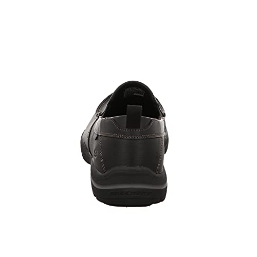 Skechers Men's Relaxed Fit: Harper-Forde Slip-On Loafer, Black, 6.5 M US