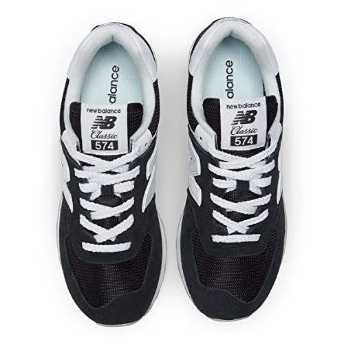 New Balance Women's 574 V2 Back Pack Sneaker, Deep Black, 6.5