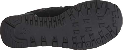 New Balance Women's 574 V2 Holiday Sparkler Sneaker, Black/Black, 6.5 W US