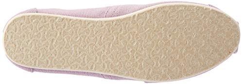 TOMS Women's Classics Soft Lilac Heritage Canvas 10011676 Women's Size 9.5