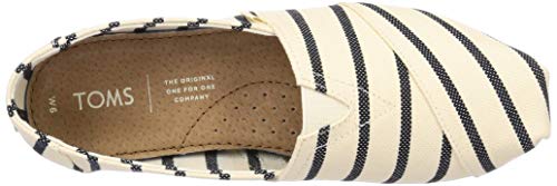 TOMS mens Alpargata Oxford, White, 5.5 US