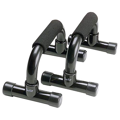 GoFit Portable, Comfortable Push Up Bars Workout Stands with Ergonamic Handles for Floor Workouts