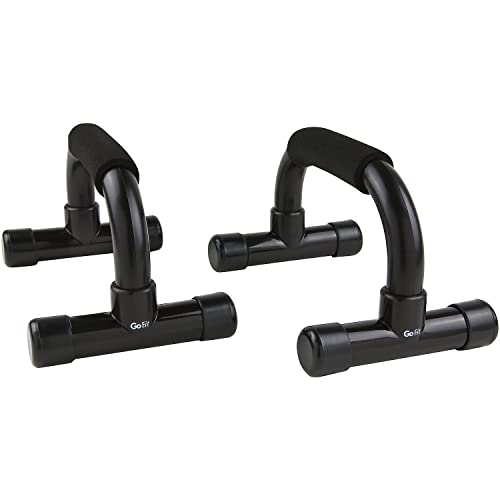 GoFit Portable, Comfortable Push Up Bars Workout Stands with Ergonamic Handles for Floor Workouts