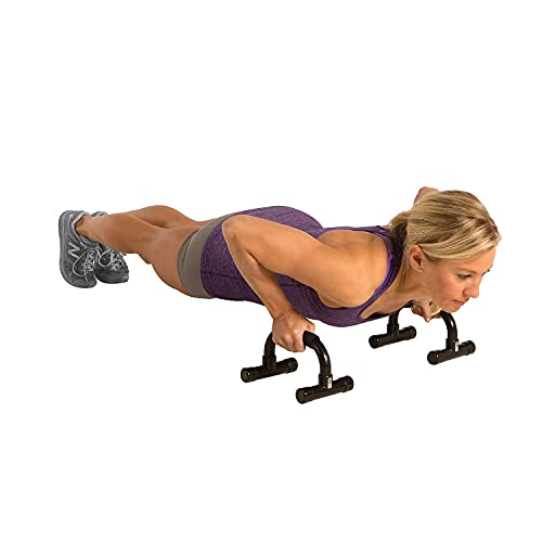 GoFit Portable, Comfortable Push Up Bars Workout Stands with Ergonamic Handles for Floor Workouts