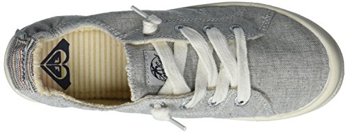 Roxy Women's Bayshore Slip on Sneaker Shoe, Grey Ash, 9 Regular US