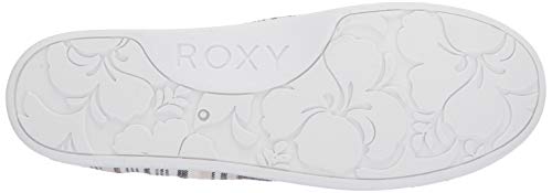 Roxy Women's Bayshore Slip On Sneaker Shoe, New Light Multi, 10 Medium US