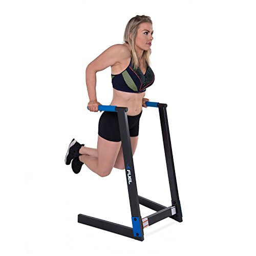 Fuel Pureformance Bodyweight Training Dip Station Black/Blue