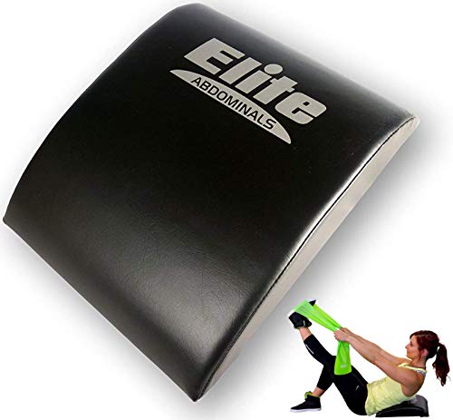 Elite Sportz Abdominal Sit Up Pad and Gives Great Lower Back Support, Helping to Remove All The Strain, Making Sit Ups Easy - Bonus Resistance Band Included