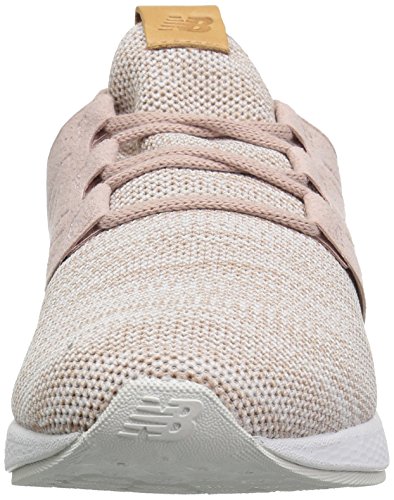 New Balance Women's Fresh Foam Cruz V2 Sneaker, Charm/White, 10 B US