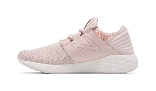 New Balance Women's Fresh Foam Cruz V2 Sneaker, Oyster Pink/Pink Mist, 12 D US