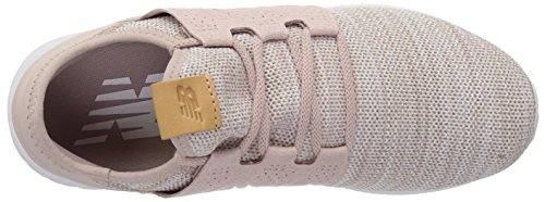 New Balance Women's Fresh Foam Cruz V2 Sneaker, Charm/White, 10 B US