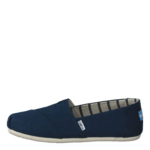 TOMS Women's Venice Majolica Blue Heritage Canvas 10011671 (Size: 7)