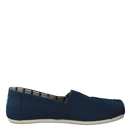 TOMS Women's Venice Majolica Blue Heritage Canvas 10011671 (Size: 7)