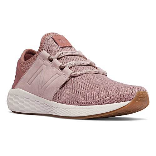 New Balance Women's Fresh Foam Cruz V2 Sneaker, Conch Shell/Dark Oxide, 9.5 D US