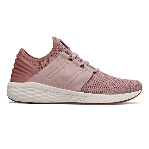 New Balance Women's Fresh Foam Cruz V2 Sneaker, Conch Shell/Dark Oxide, 9.5 D US