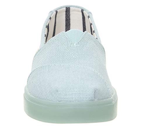 TOMS Alpargata Cupsole Pastel Turquoise Heritage Canvas Cupsole 9 B (M)