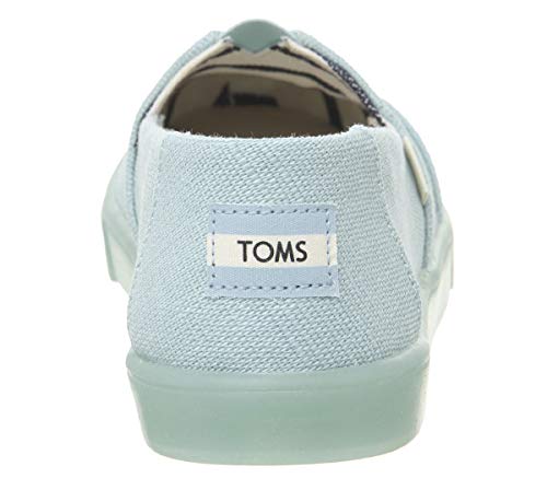 TOMS Alpargata Cupsole Pastel Turquoise Heritage Canvas Cupsole 9 B (M)