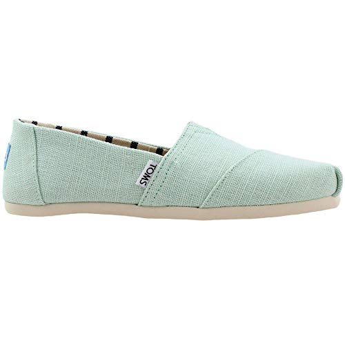 TOMS Women's Classics Heritage Canvas Espadrille Pumps Glass UK 5.5 Blue