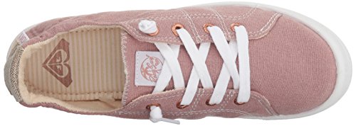 Roxy Women's Bayshore Slip On Sneaker Shoe, Rose, 5