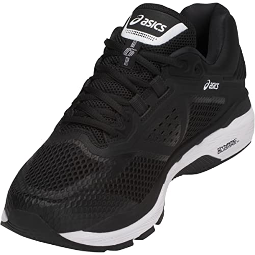 ASICS Men's GT-2000 6 Running Shoes, 7, Black/White/Carbon