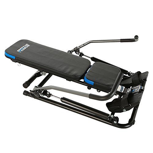 ProGear 750 Rower with Additional Multi Exercise Workout Capability, Black