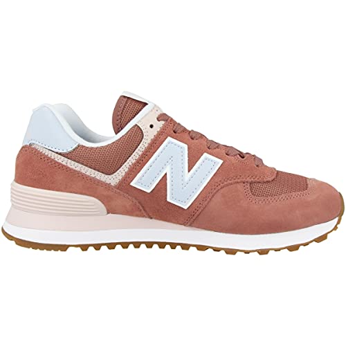 New Balance Women's 574 V2 Summer Sneaker, Dark Oxide, 12 B US