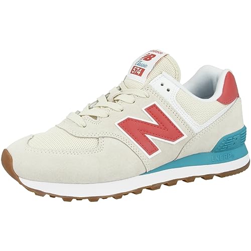 New Balance Women's 574 V2 Summer Sneaker, Alabaster, 12 D US