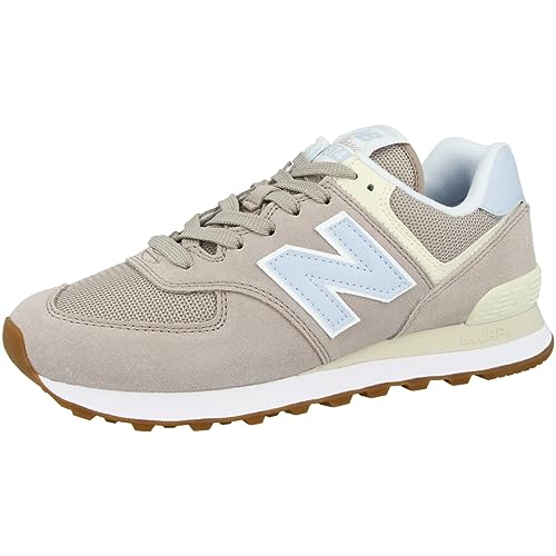 New Balance Women's 574 V2 Summer Sneaker, Flat White, 11.5 D US